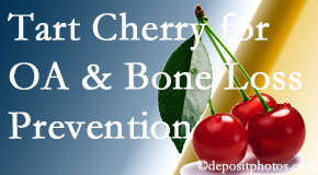 Back And Neck Care Center shares that tart cherries may improve bone health and prevent osteoarthritis.