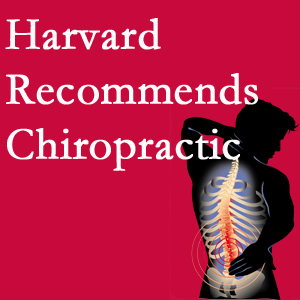 Back And Neck Care Center offers chiropractic care like Harvard recommends.