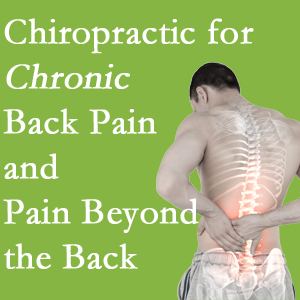 Severna Park chiropractic care helps control chronic back pain that causes pain beyond the back and into life that keeps sufferers from enjoying their lives.