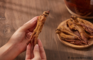 Severna Park chiropractic nutrition tip: image  of red ginseng for anti-aging and anti-inflammatory pain