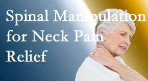 Back And Neck Care Center delivers chiropractic spinal manipulation to reduce neck pain. Such spinal manipulation decreases the risk of treatment escalation.
