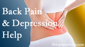 Severna Park depression related to chronic back pain often resolves with our chiropractic treatment plan’s Cox® Technic Flexion Distraction and Decompression.