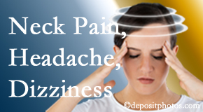 Back And Neck Care Center helps relieve neck pain and dizziness and related neck muscle issues.