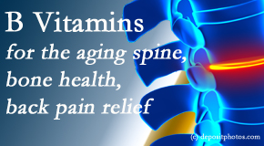 Back And Neck Care Center shares new research regarding B vitamins and their value in supporting bone health and back pain management.