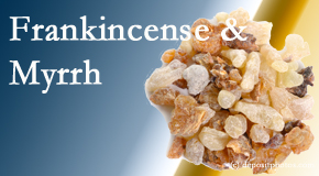 frankincense and myrrh picture for Severna Park anti-inflammatory, anti-tumor, antioxidant effects