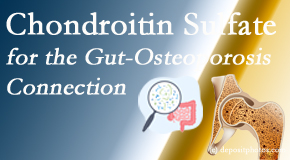 Back And Neck Care Center presents new research linking microbiota in the gut to chondroitin sulfate and bone health and osteoporosis. 