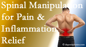 Back And Neck Care Center shares encouraging news about the influence of spinal manipulation may be shown via blood test biomarkers.