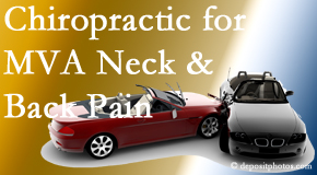 Back And Neck Care Center offers gentle relieving Cox Technic to help heal neck pain after an MVA car accident.