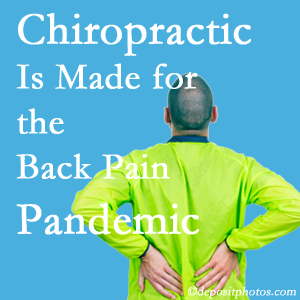 Severna Park chiropractic care at Back And Neck Care Center is well-equipped for the pandemic of low back pain. 