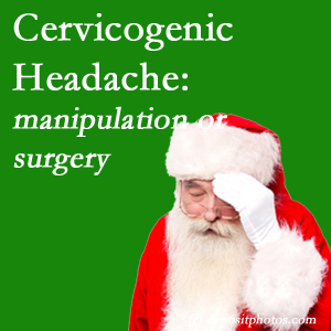 The Severna Park chiropractic manipulation and mobilization show benefit for relieving cervicogenic headache as an option to surgery for its relief.