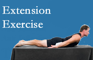 Back And Neck Care Center recommends extensor strengthening exercises when back pain patients are ready for them.