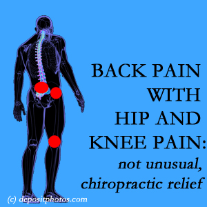 Severna Park back pain, hip and knee osteoarthritis often appear together, and Back And Neck Care Center can help. 