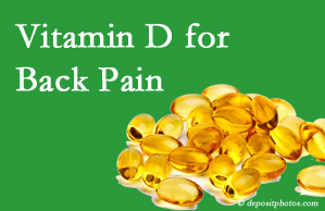 image of Severna Park low back pain and lumbar disc degeneration helped with higher levels of vitamin D