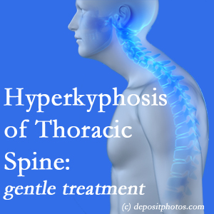 1        The Severna Park chiropractic care of hyperkyphotic curves in the [upper spine in older people responds nicely to gentle chiropractic distraction care. 