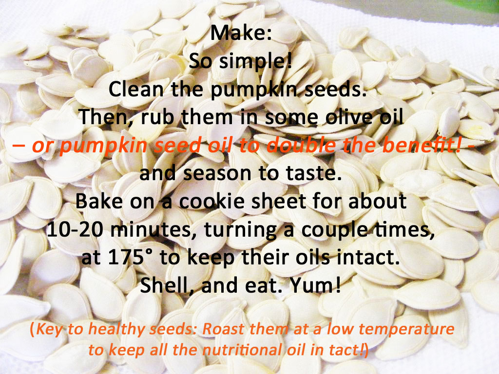 pumpkin seed recipe